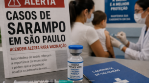 sarampo em crianças